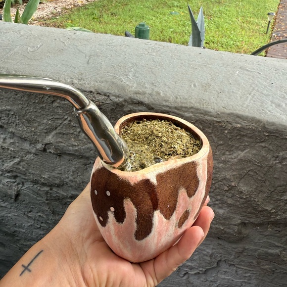 Handcrafted wood Mate- Black, Brown, Pink, and White choose hour color $each - Picture 2 of 3